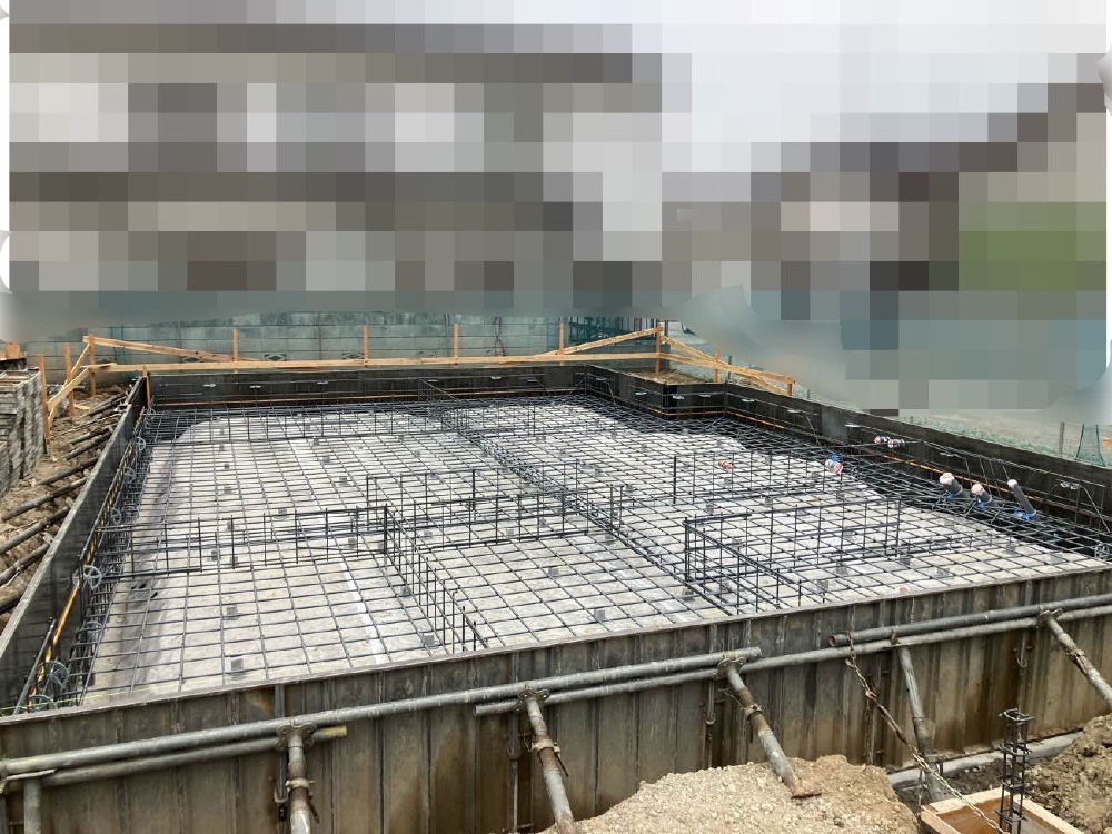 基礎配筋工事