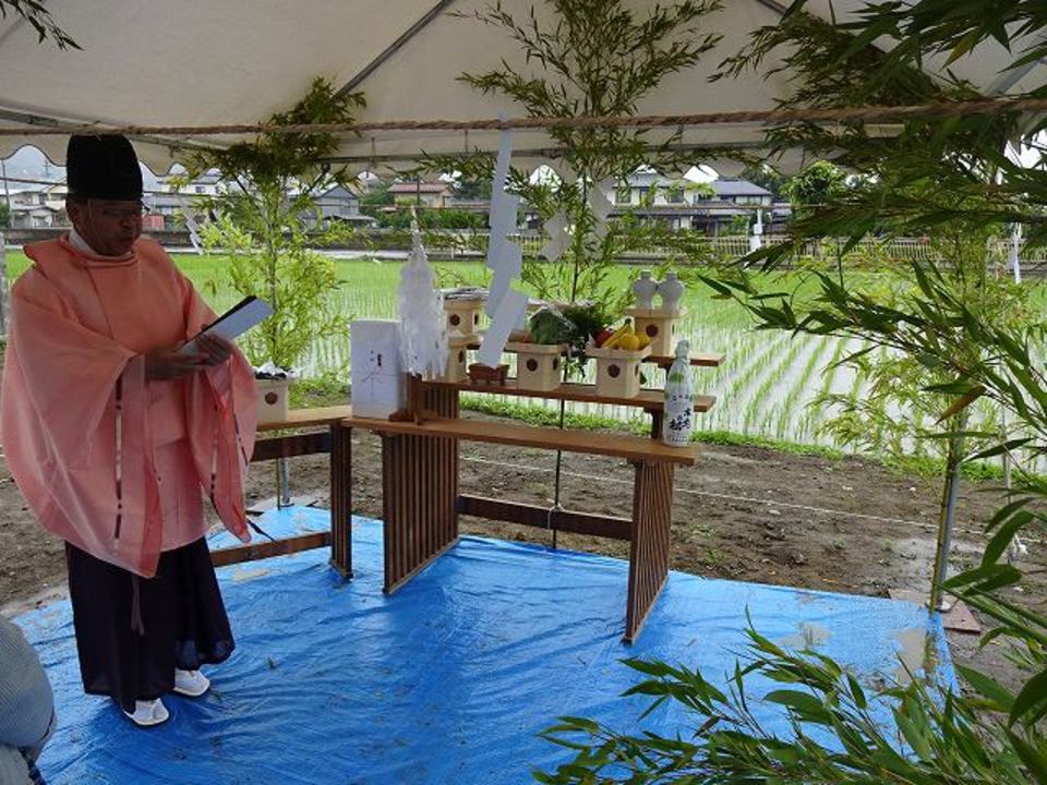 地鎮祭、着工式