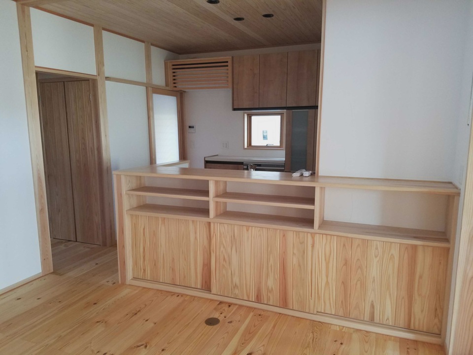 建具取付完了