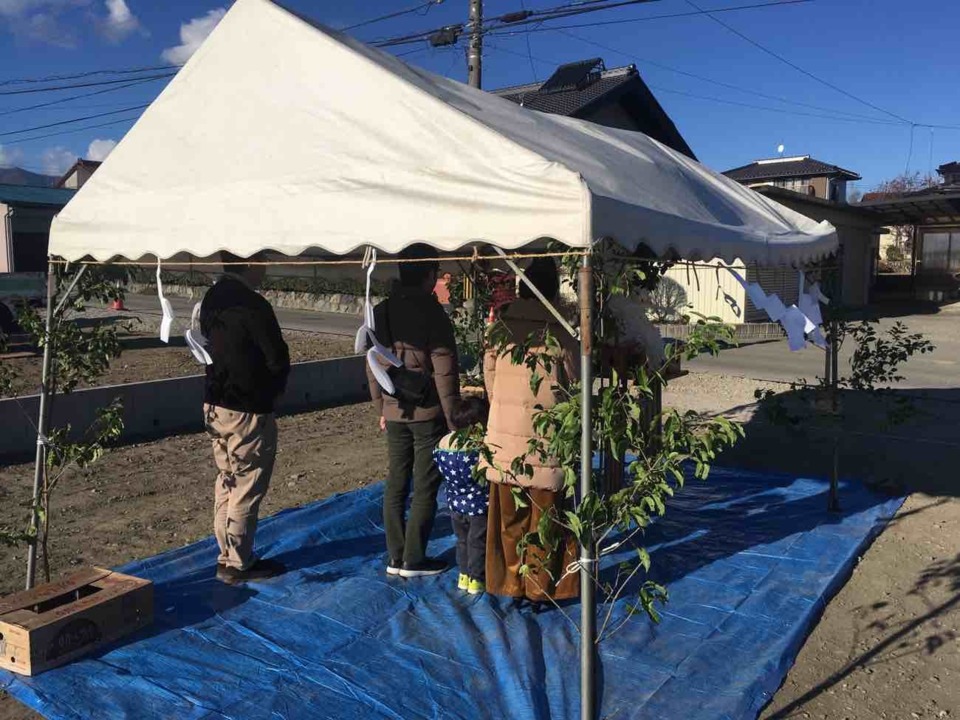 地鎮祭を行いました！