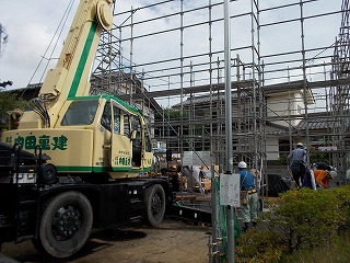 建て方1日目