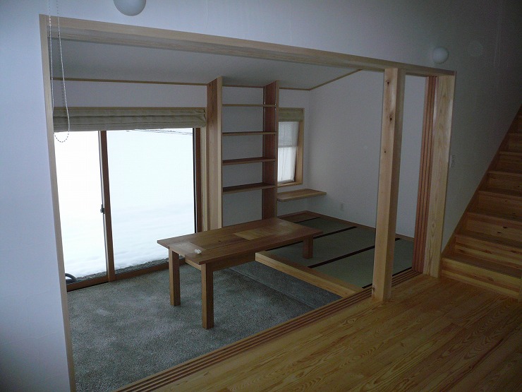 土間サロンに書斎があるこだわりの家 長野で注文住宅を建てる工房信州の家 フォトギャラリー 土間サロンに書斎があるこだわりの家 長野で注文住宅を建てる工房信州の家 フォトギャラリー