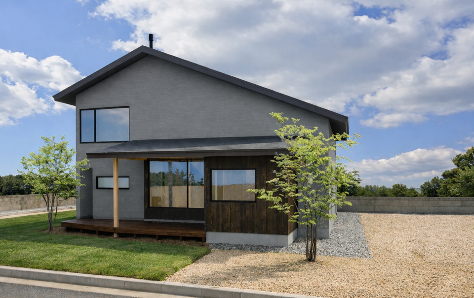 【安曇野市完成見学会】窓の向こうは北アルプス。暮らしの中に景色が広がる半平屋