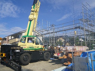 建て方開始