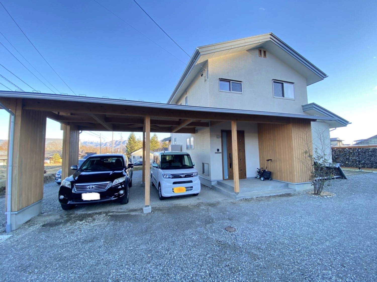CUBEキッチンを囲みながら楽しむ住まい