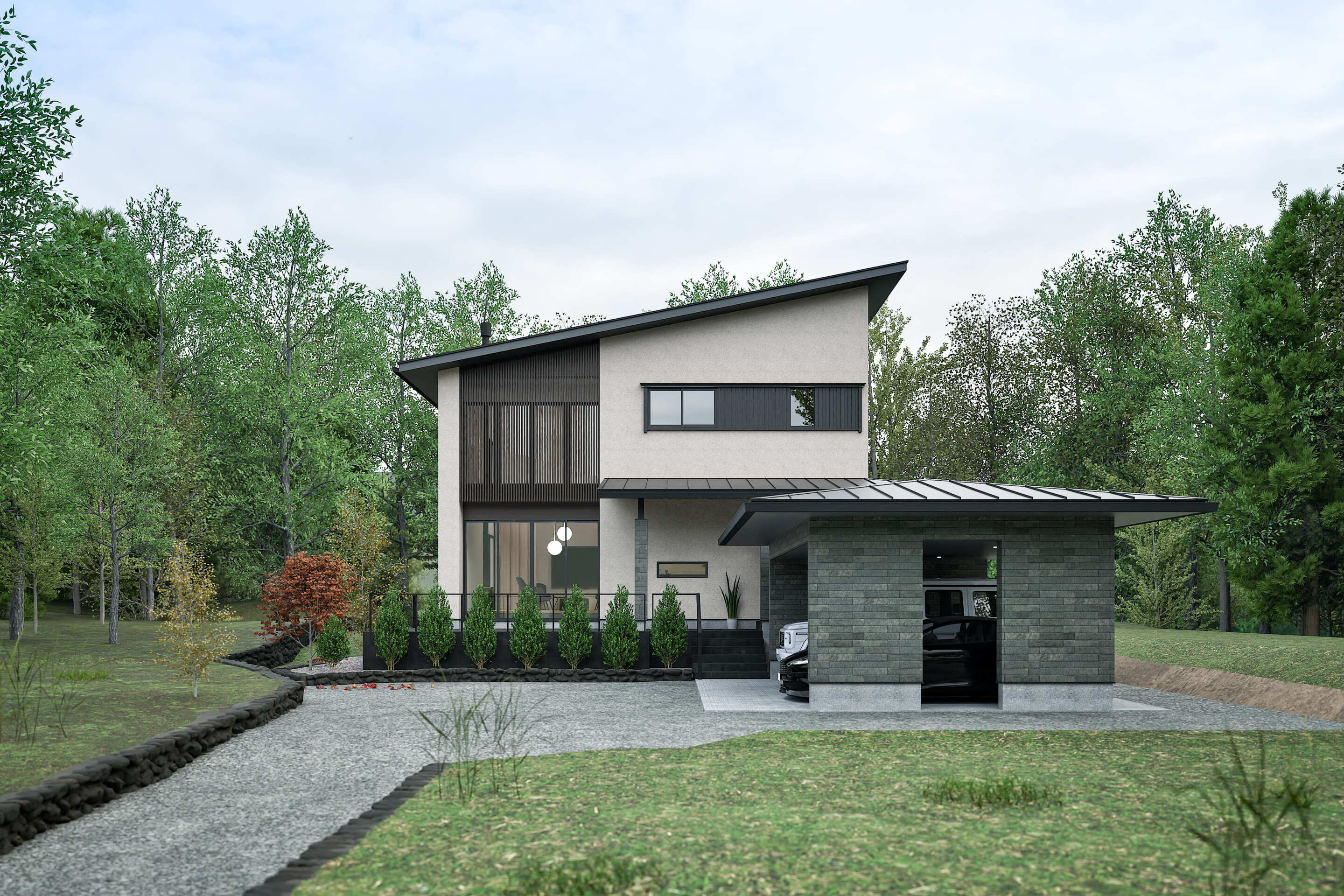 北軽井沢駅 車で7分 別荘 雰囲気良い木造平屋建て 値段相談