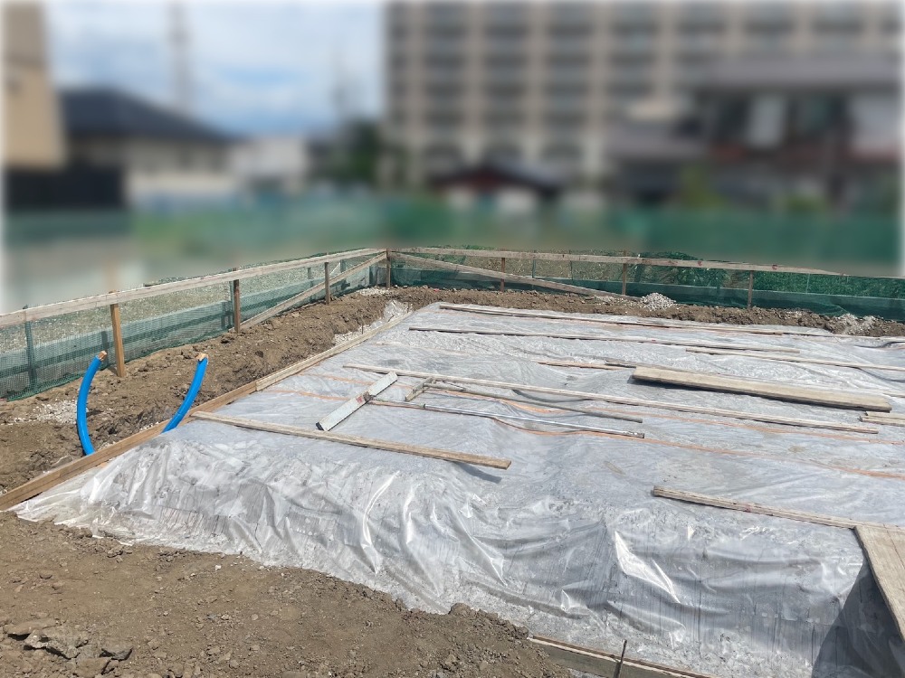 床掘り完了