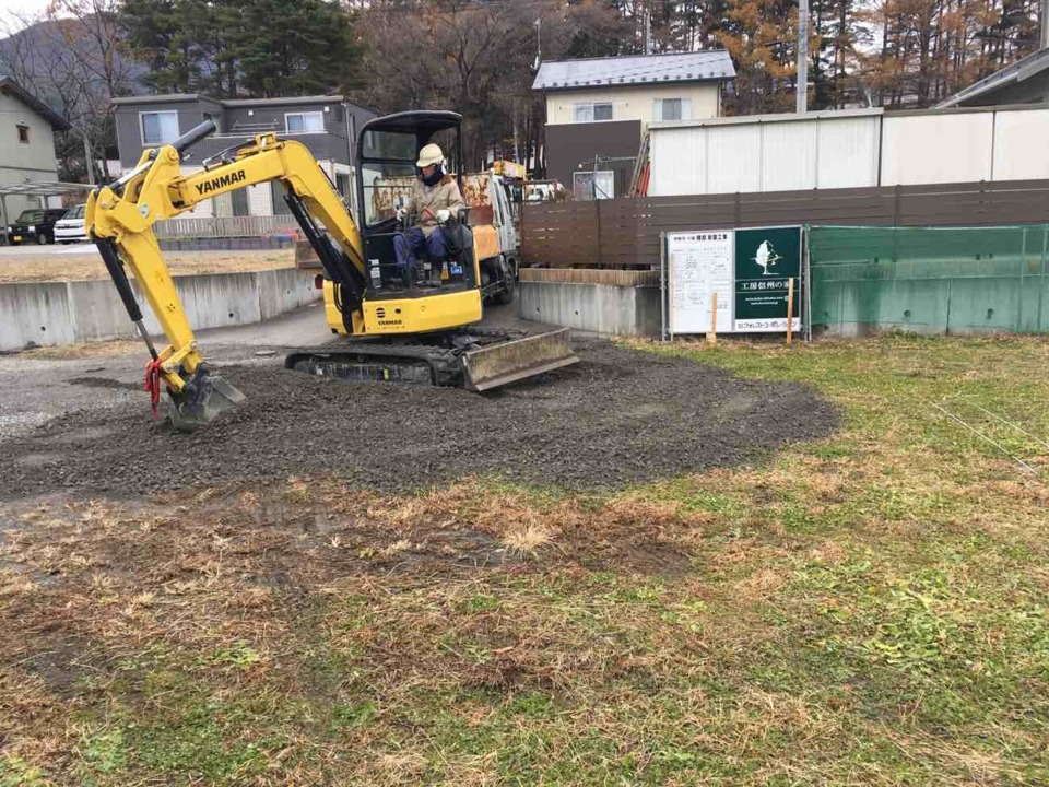 工事スタートします！