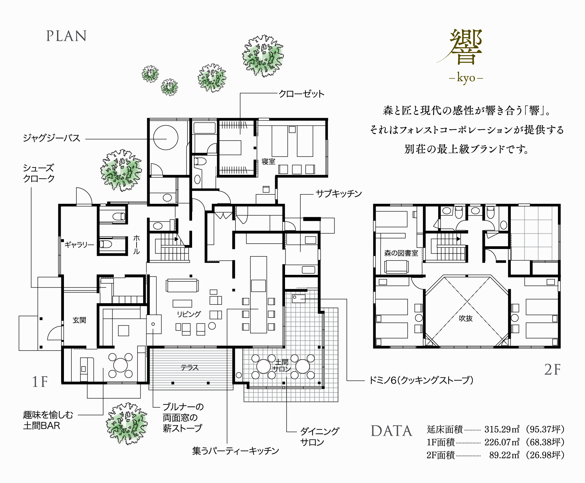 軽井沢展示場プラン