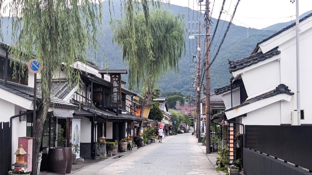 上田市の街