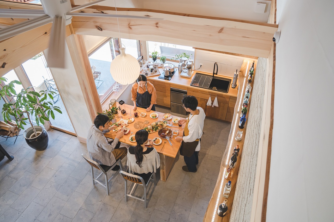 南展のカフェ土間サロン