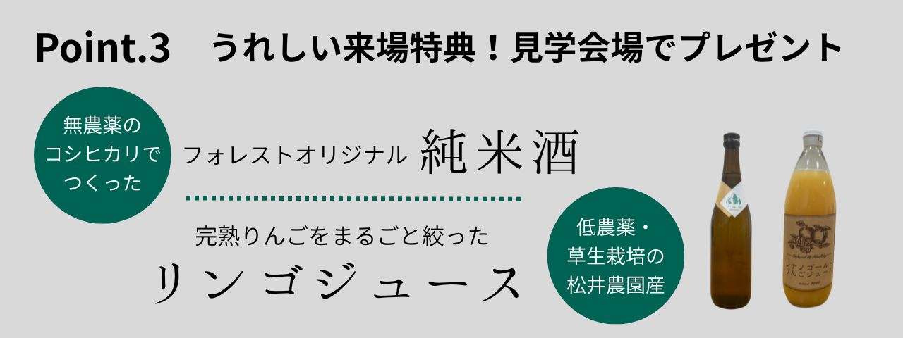 ポイント3来場特典