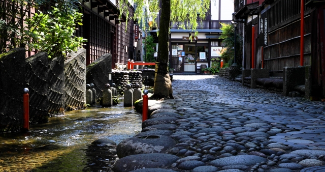 郡上八幡の水路