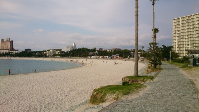 和歌山県白浜町のビーチ