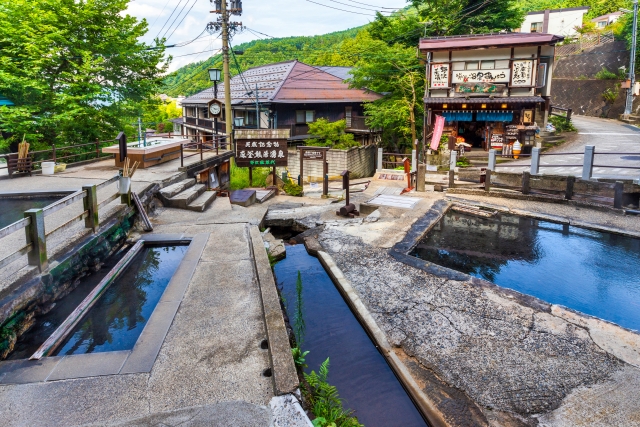 野沢温泉の麻釜